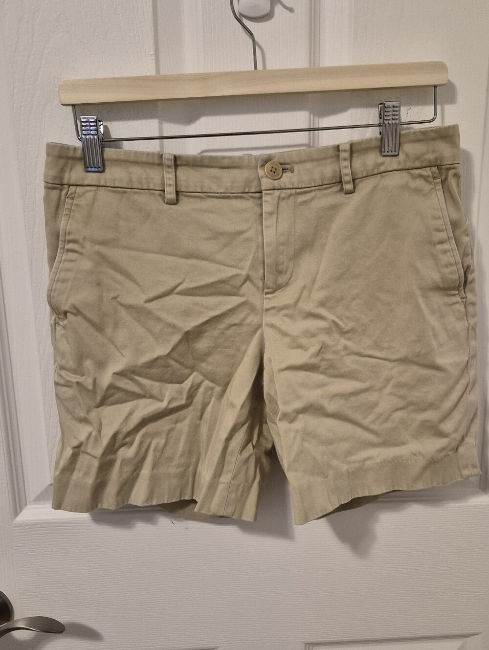 Ralph Lauren Beige Cotton Bermuda Shorts